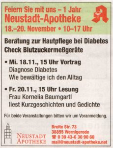 Generalanzeiger 15. 11. 2015